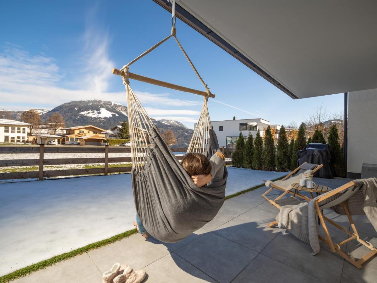 Ferienwohnung Tirolglueck Mit Grossem Garten Санкт-Йоганн Экстерьер фото